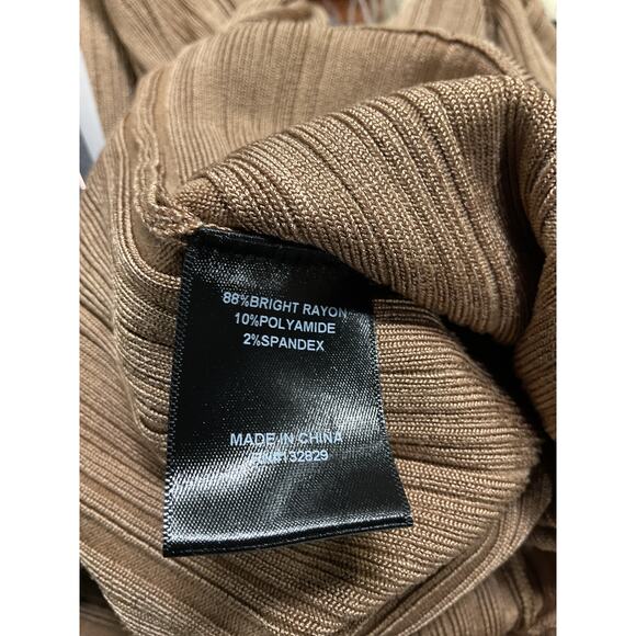 Michael Costello x Revolve 'Kadri' Brown Pant Size XS - NWT - Picture 5 of 5